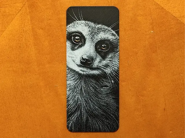 Meerkat Bookmark - Hueforge