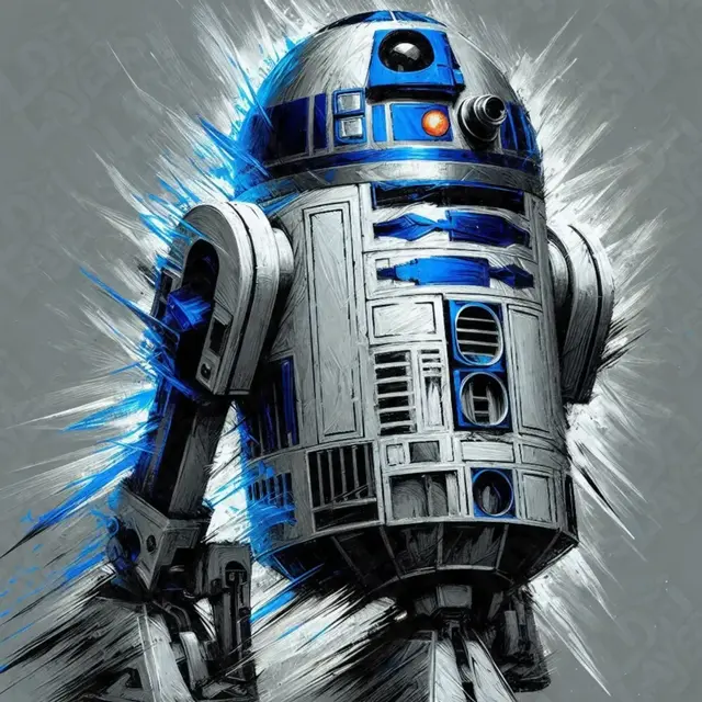 R2D2 Hueforge