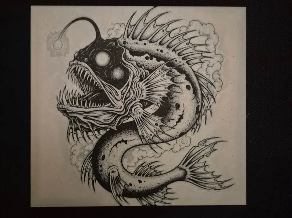 weird fish hueforge by Buntsta HueForge model: weird fish hueforge by Buntsta