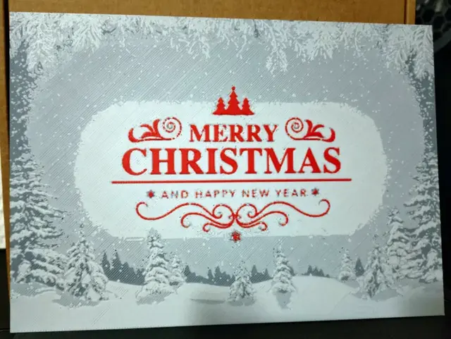 Merry Christmas IV (HueForge)