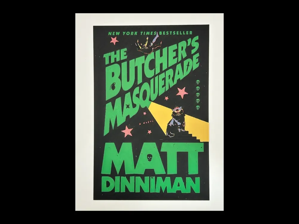 The Butcher's Masquerade Cover Art HueForge by CreativeDestructions HueForge model: The Butcher's Masquerade Cover Art HueForge by CreativeDestructions