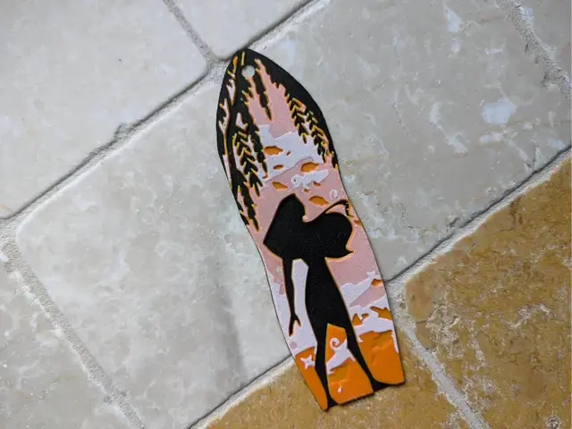 Pocahontas - Pocahontas Bookmark Hueforge