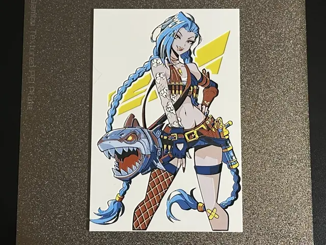 HueForge model: Jinx Arcane Hueforge by FantasyZ