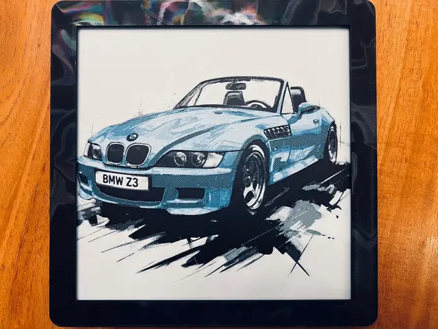 HueForge model: 90's BMW Z3 by JustBe 3D Printing