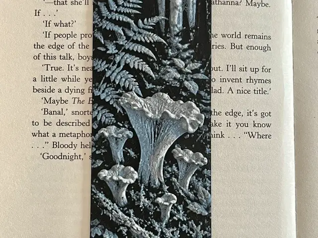 Chanterelle Mushroom Bookmark