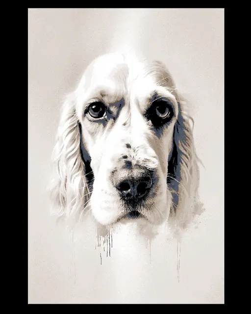 HueForge model: Through the eyes of a friend 2 - Doggie wall art - Hueforge by BooneCo3d
