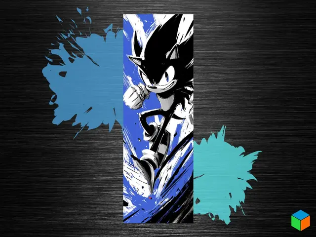 HueForge model: 🌀 Sonic Speed Drop – Sonic the Hedgehog Bookmark by 3D Prints By Vic