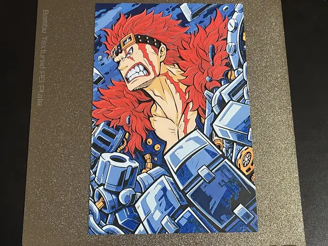 HueForge model: Eustass Kid One Piece Hueforge by FantasyZ