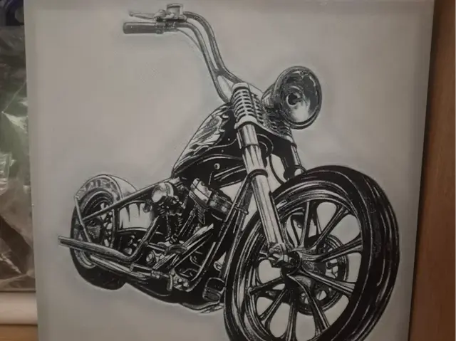 HueForge model: the bike hueforge by Buntsta