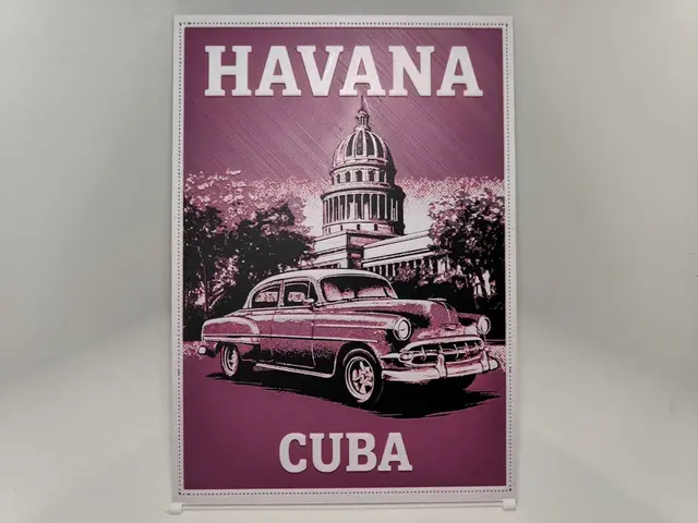 Vintage Travel Poster - Havana - Hueforge