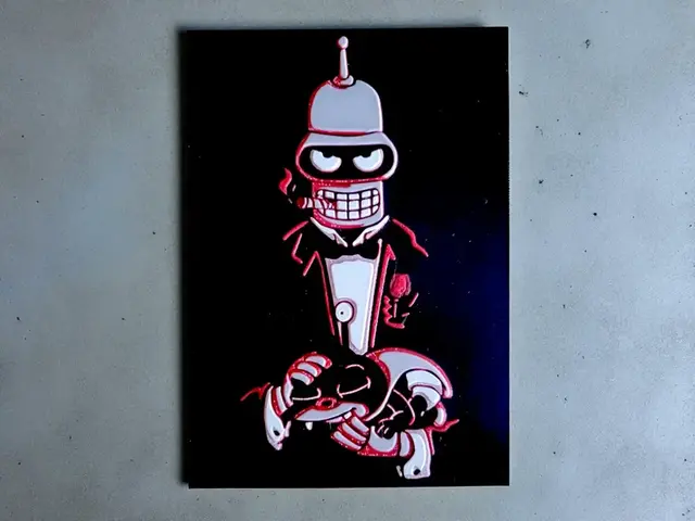 HueForge model: Hueforge Bender Godfather by Luckyfer