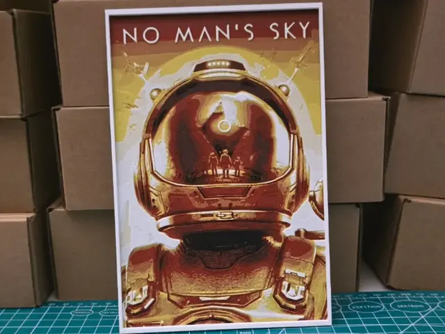 No Mans Sky Poster - Hueforge Art