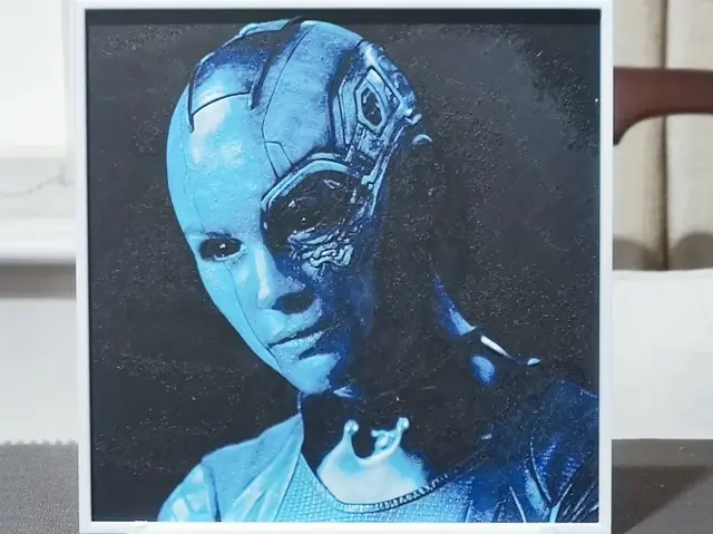 HueForge model: Nebula - HueForge 4 Color by BoDad