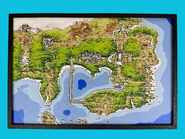 Kanto Region Map - Pokemon - Generation 1
