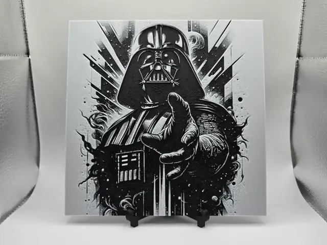 HueForge model: Darth Vader Star Wars by Kactus Fpv