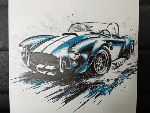 HueForge model: Ford Shelby Cobra by TheHueforgeLady