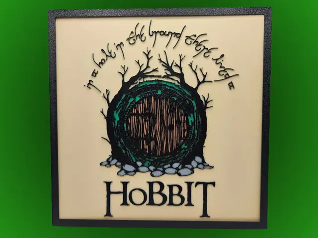 HueForge model: Hobbit Hole (The Hobbit / LOTR) by BusyKikiBee