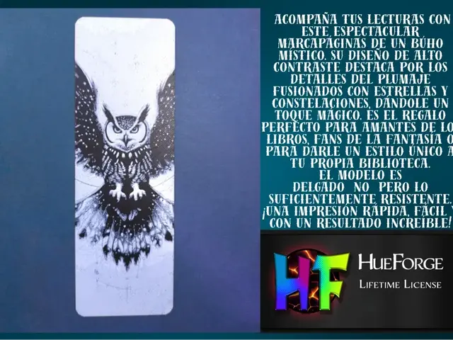 HueForge model: Mystical Owl Bookmark V3 by FYTY112