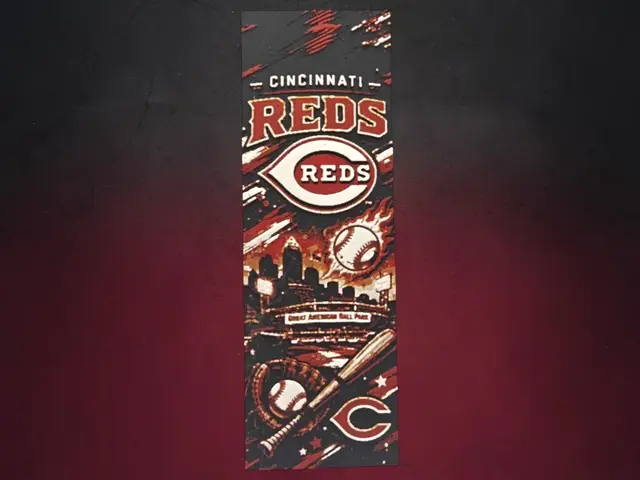 HueForge model: Cincinnati Reds MLB Bookmark by MythicHue's