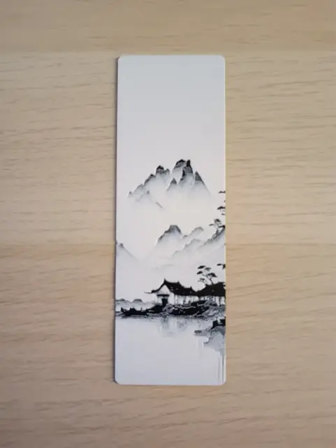 HueForge model: Landscape Japanese Bookmark by Atrus Design
