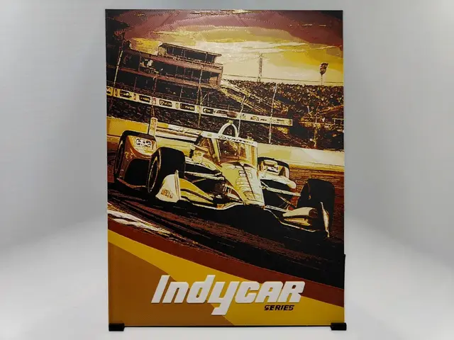 HueForge model: IndyCar Series Poster - Hueforge by BeaN
