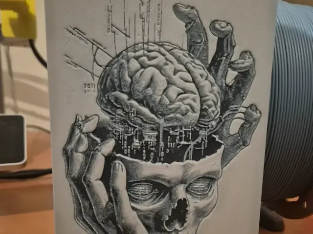 HueForge model: brain machanics hueforge by Buntsta