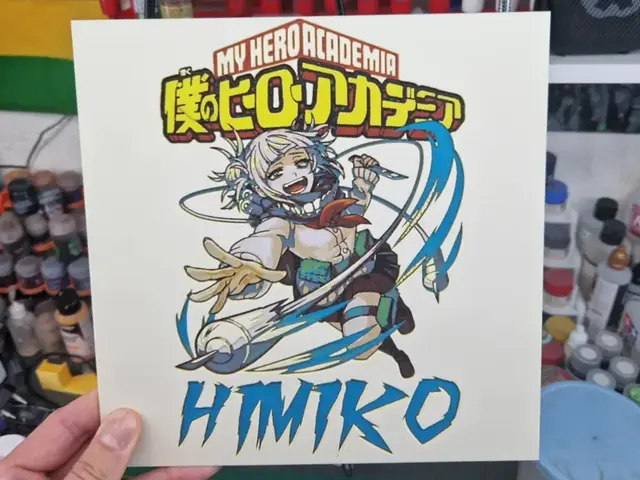 HueForge model: My Hero Academia Hueforge - HIMIKO by Dakiren