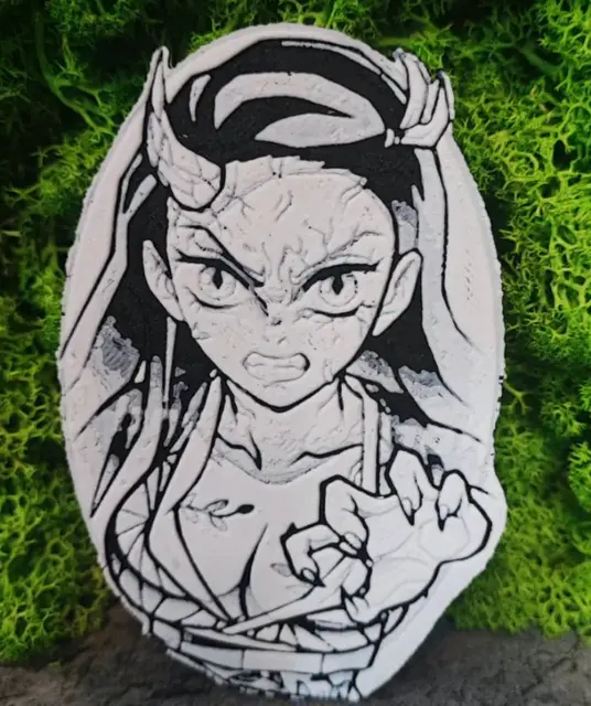 HueForge model: Nezuko by Garuda3D