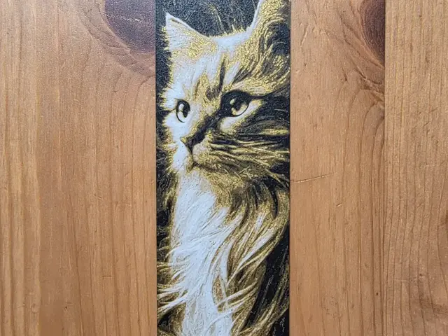 HueForge model: Maine Coon Bookmark by Morganja