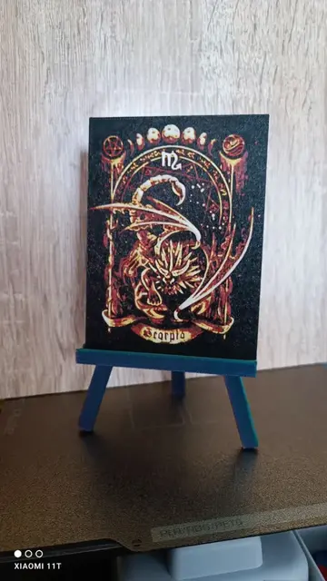 HueForge model: zodiac signs (scorpio) hueforge by KO Additive Labo
