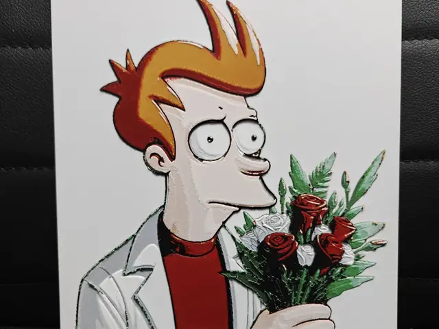 HueForge model: Philip J. Fry Futurama by TheHueforgeLady