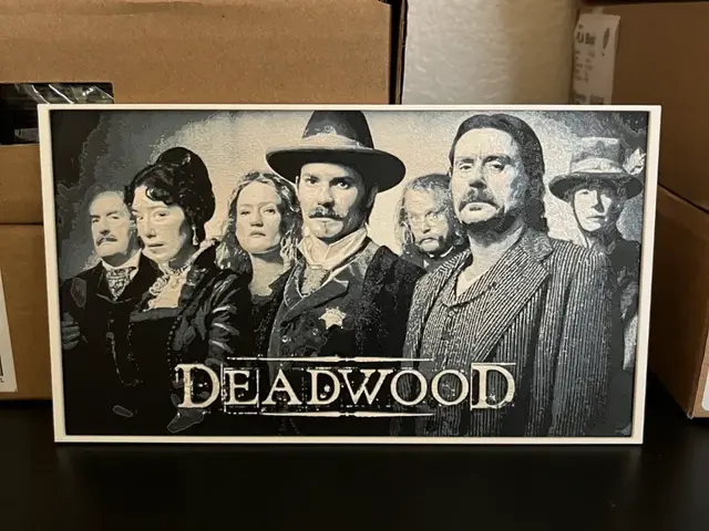 HueForge model: Deadwood Hueforge by Estiv