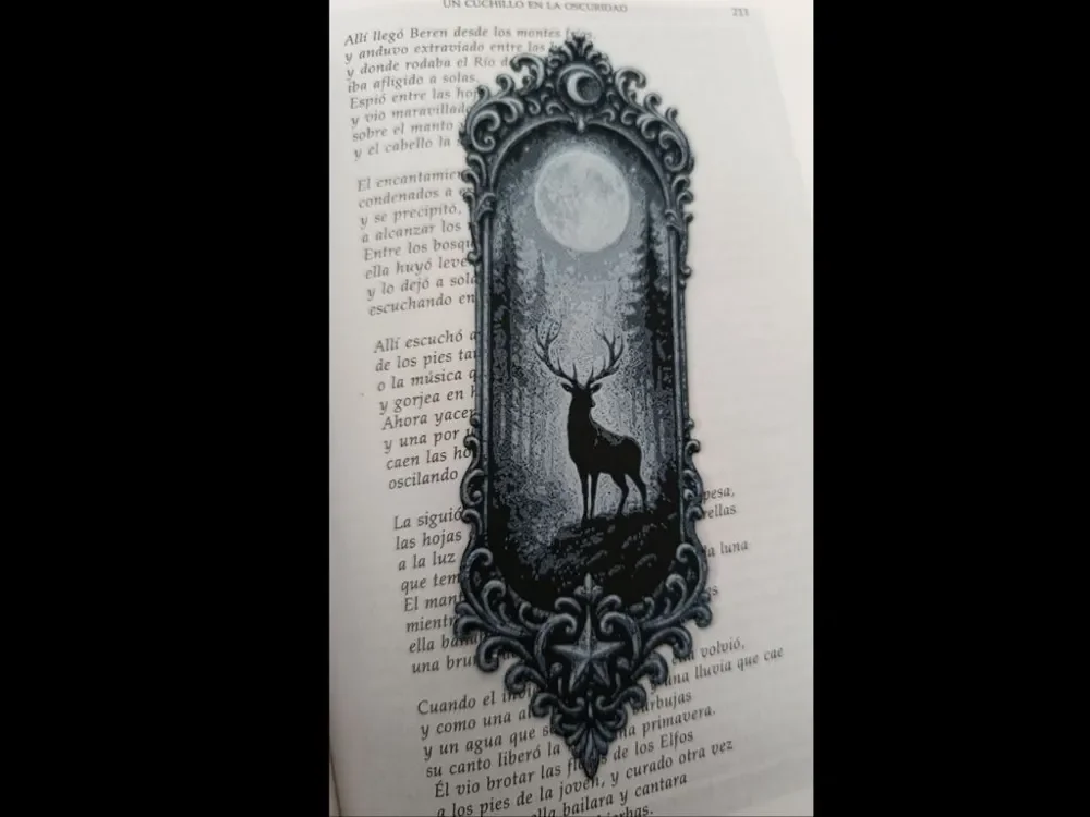 Deer under the moon by FYTY112 HueForge model: Deer under the moon by FYTY112