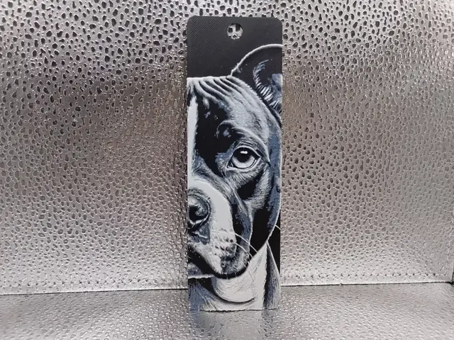 HueForge model: Amstaff Bookmark – Hueforge by Borishotch Industries