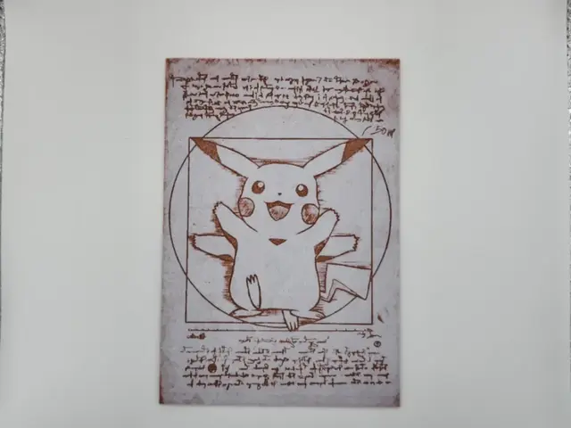 HueForge model: Pikachu Da Vinvi by Kactus Fpv