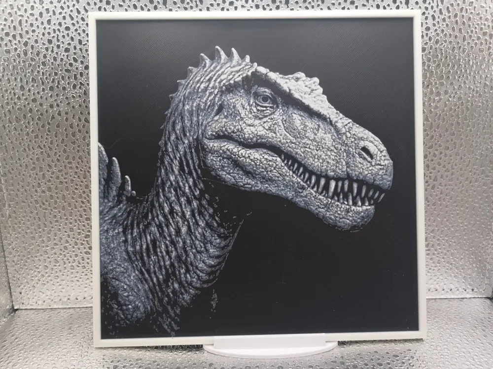 Spinosaurus hueforge by Borishotch Industries HueForge model: Spinosaurus hueforge by Borishotch Industries