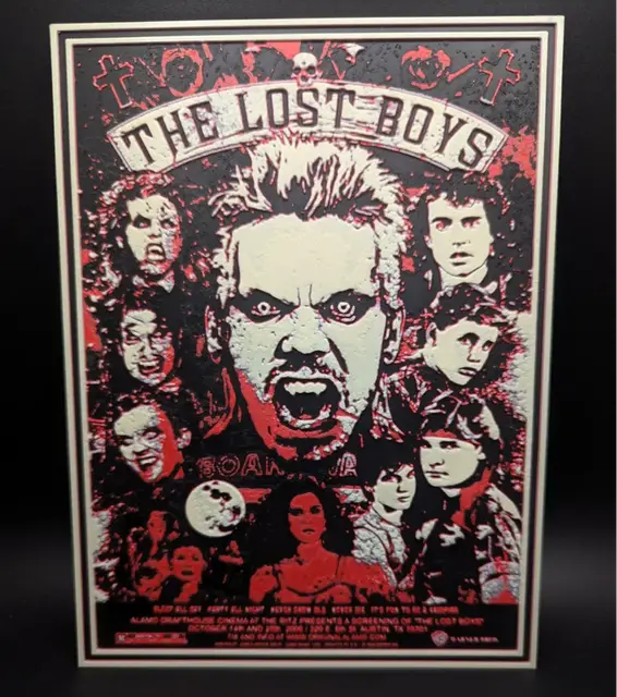HueForge model: Lost Boys Poster Hueforge by the_bearded_jedi