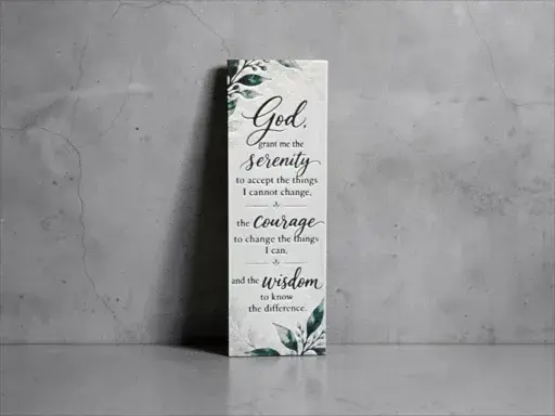 Serenity Prayer Bookmark