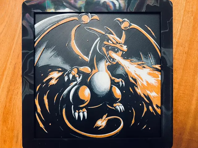 HueForge model: Charizard by JustBe 3D Printing