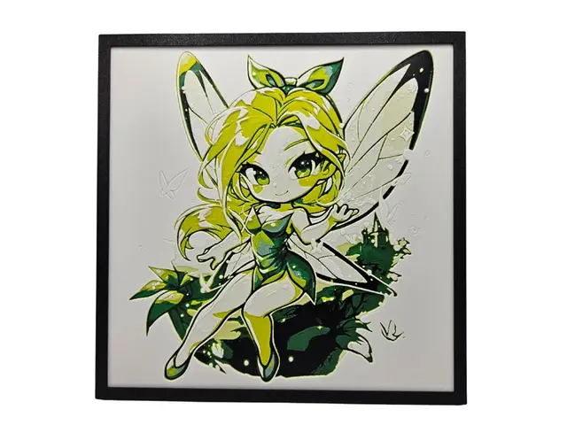HueForge model: Tinkerbell by BusyKikiBee