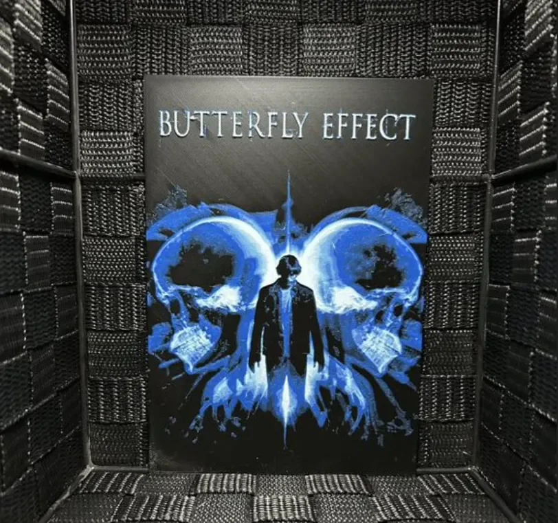 Hueforge Movie Poster - Butterfly Effect - by JoDau HueForge model: Hueforge Movie Poster - Butterfly Effect - by JoDau