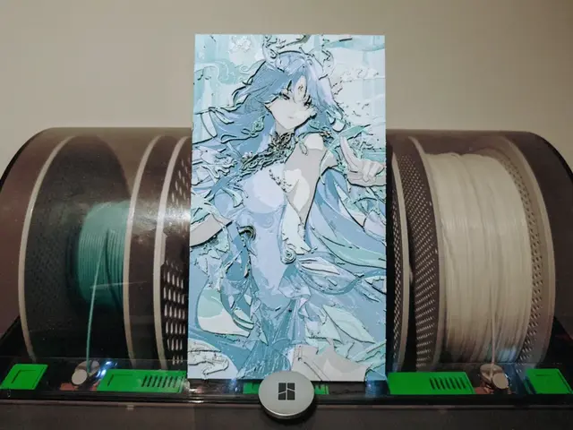 HueForge model: Qingxiao (清霄) Hueforge - Wuthering Waves by Razel