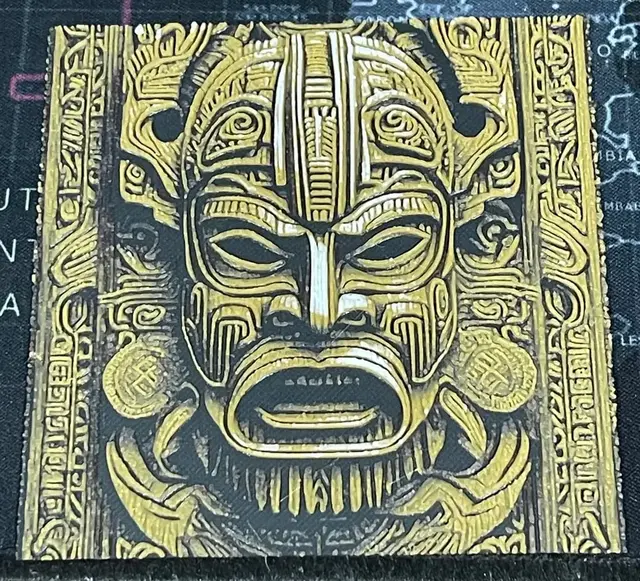Wood-like Carving - Hueforge Print