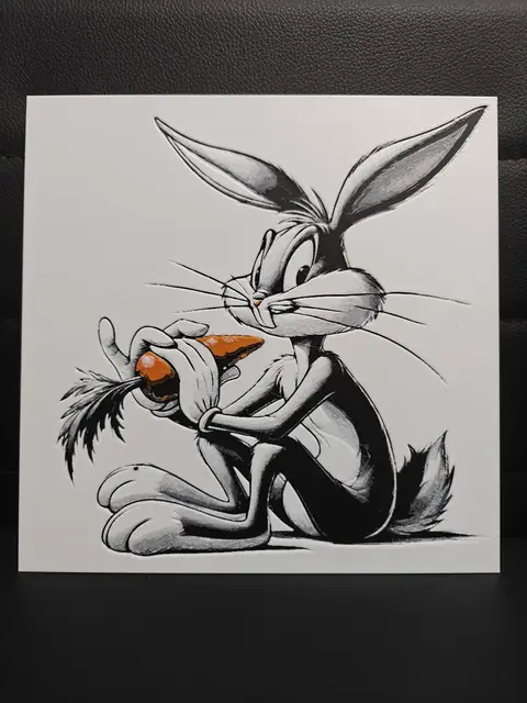 HueForge model: Bugs Bunny by TheHueforgeLady