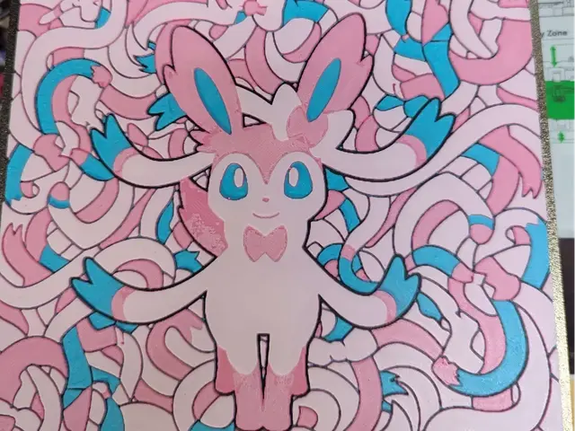 HueForge model: hueforge Nymphali v1 Sylveon by ZombiePaint3D