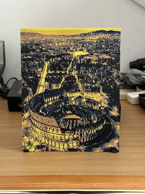 HueForge model: Colosseum Rome HueForge 245mm by enricoRE