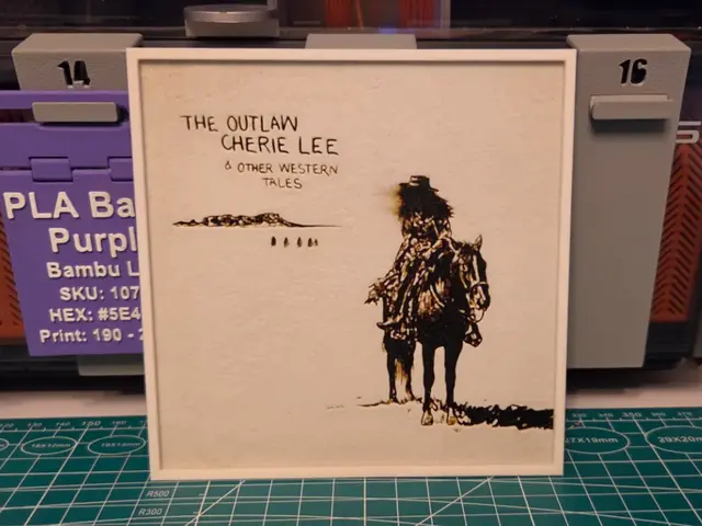 Shaboozey "The Outlaw Cherie Lee" Album - Hueforge