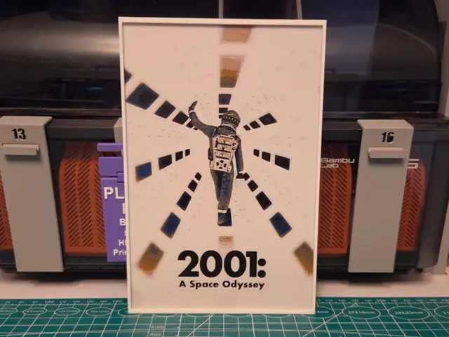 2001: A Space Odyssey Movie Poster - Hueforge Art