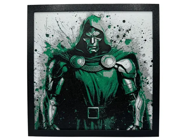 HueForge model: Dr Doom - Marvel Hueforge by Canadian Gamer