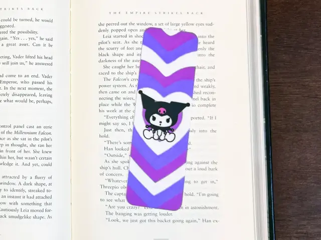 HueForge model: Kuromi Heart Bookmark by Artful Creator